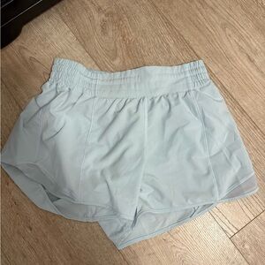 Lululemon Athletica Light Blue Women's Athletic Shorts